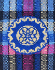 ACE OF PENTACLES WRAP IN BLUE FUCHSIA