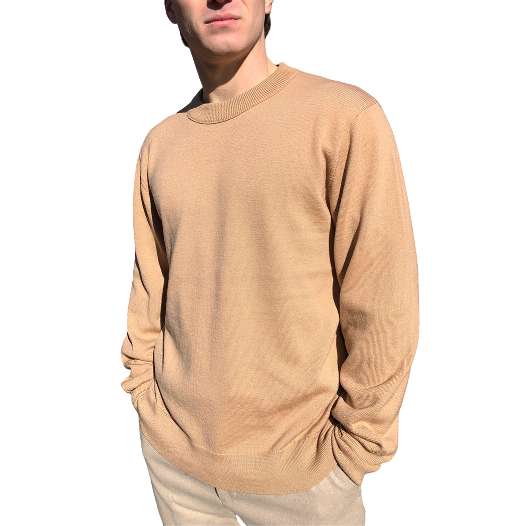 CALIX BITCOIN MERINO CREW NECK PULLOVER