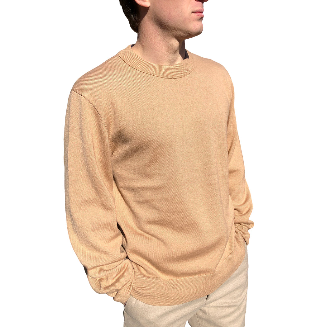 CALIX BITCOIN MERINO CREW NECK PULLOVER