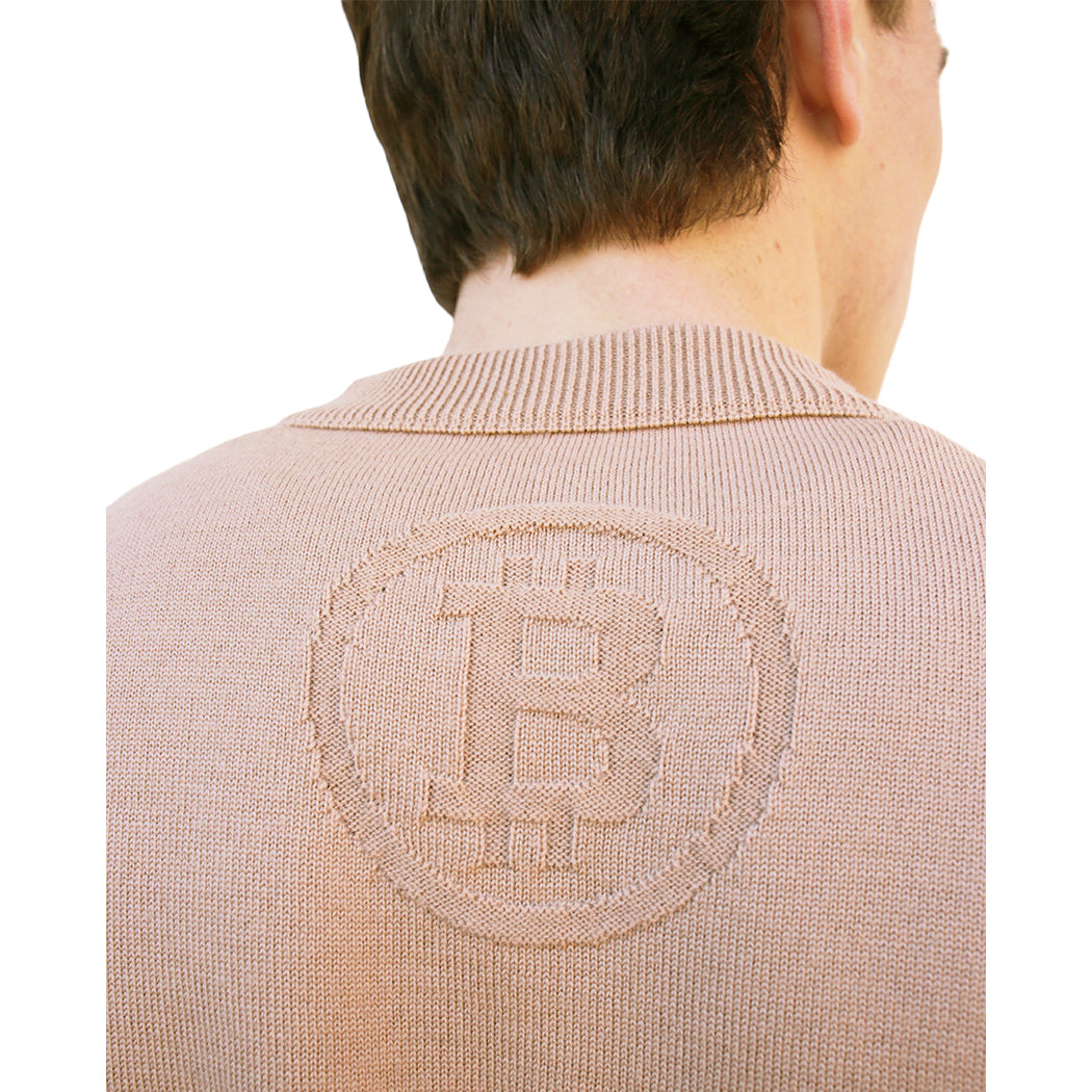 CALIX BITCOIN MERINO CREW NECK PULLOVER