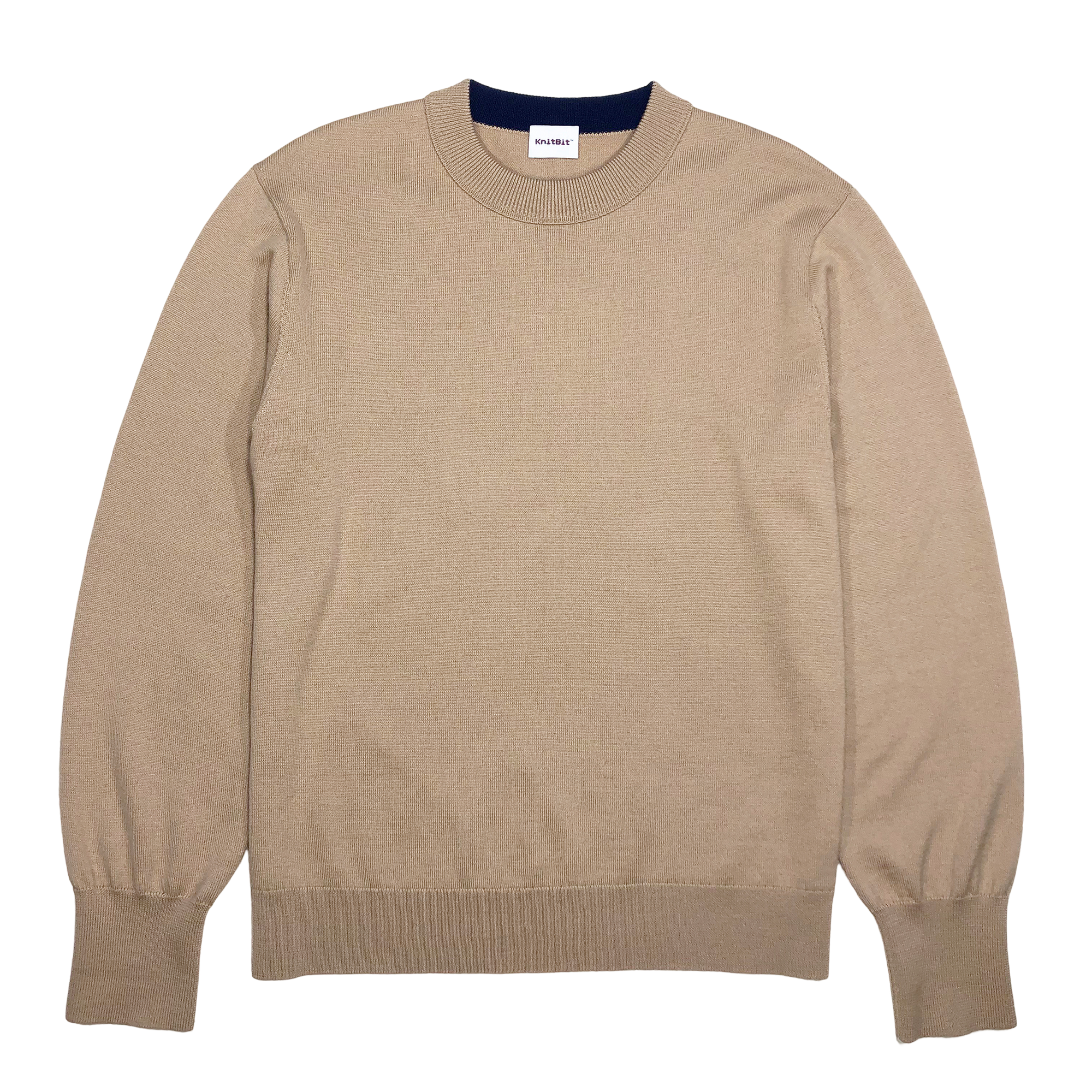 CALIX BITCOIN MERINO CREW NECK PULLOVER