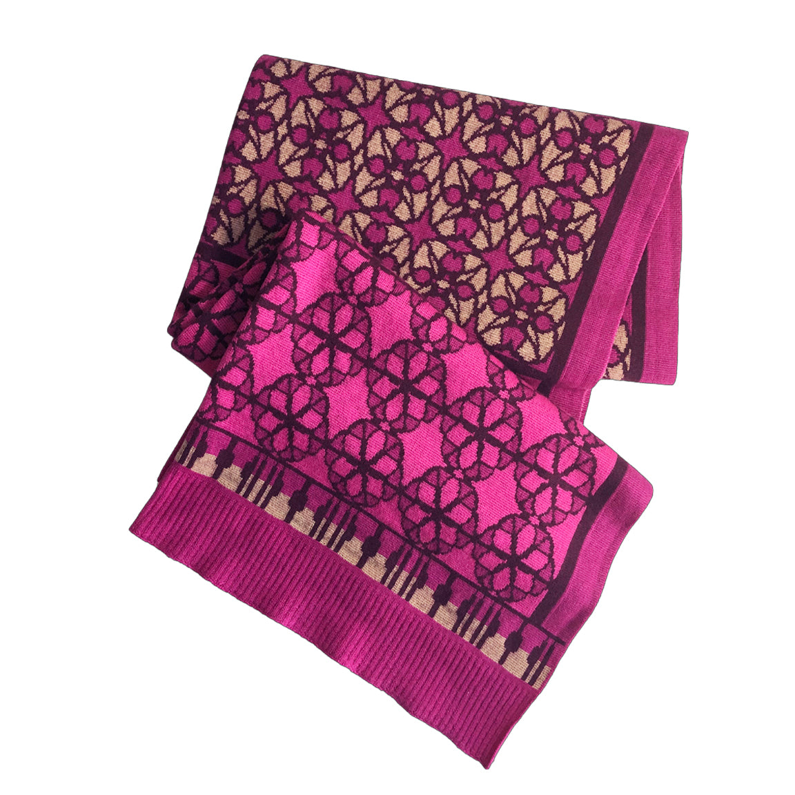 FORTITUDO WRAP IN FUCHSIA CAMEL