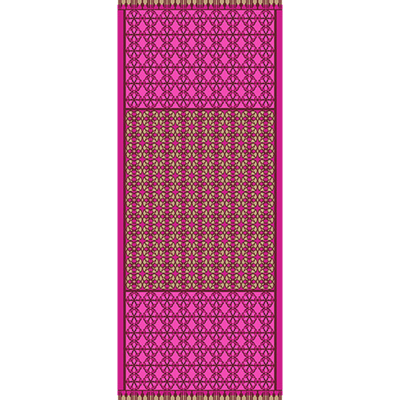 FORTITUDO WRAP IN FUCHSIA CAMEL