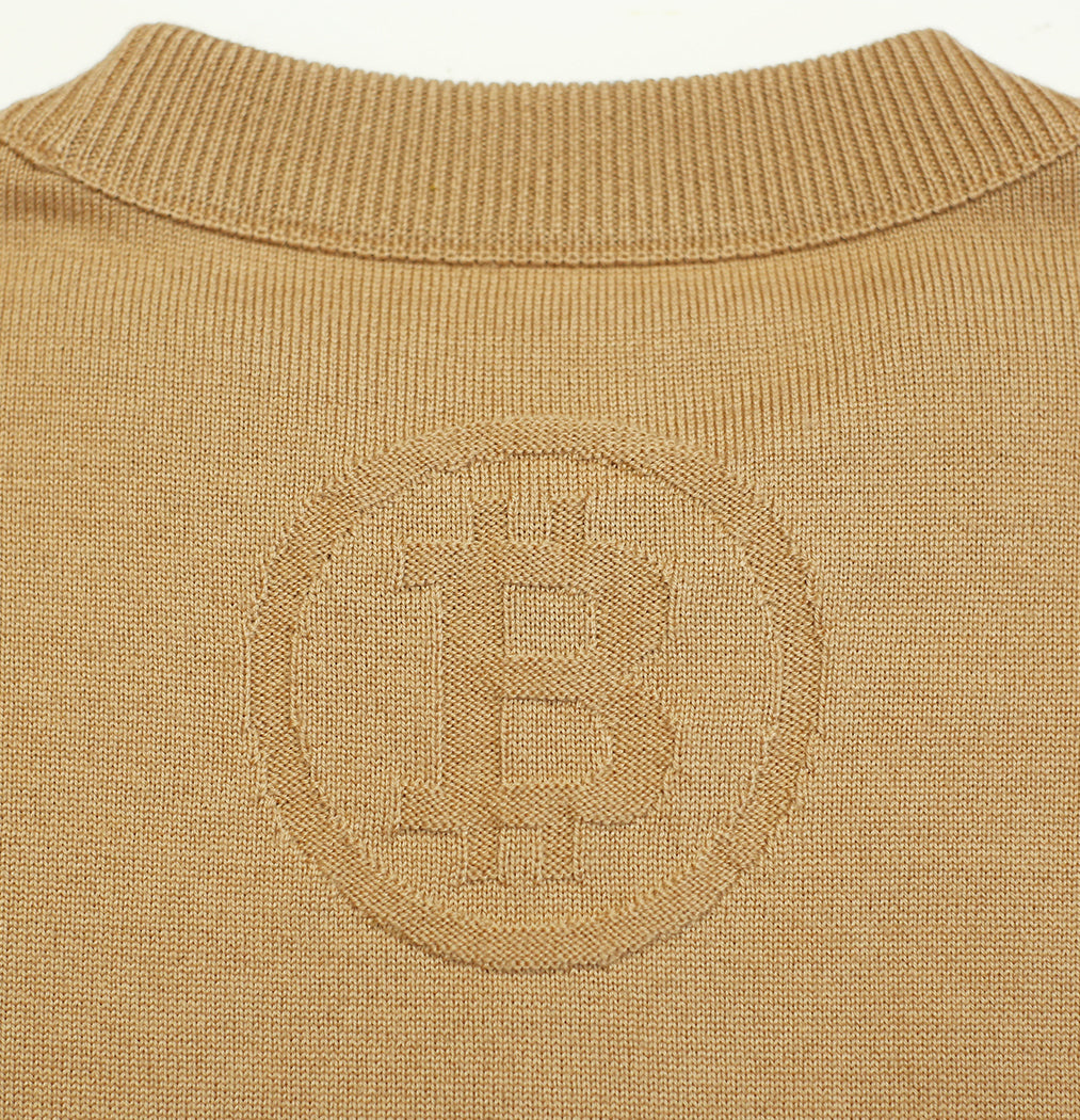 CALIX BITCOIN MERINO CREW NECK PULLOVER