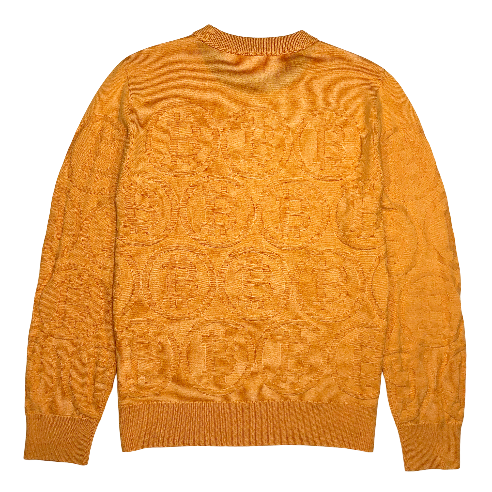 ORION BITCOIN MERINO CREW NECK PULLOVER